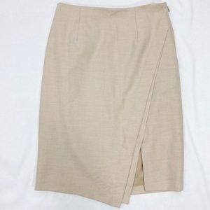 Khaki/Tan pencil skirt -White House Black Market